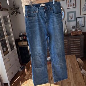 Madewell Boot Cut Jeans - Classic Blue